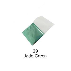 Varak Kaplama Yaprak Metalik Folyo 9x9cm 10lu 29 Jade Green R5799F-29