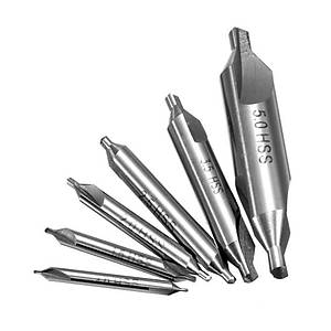 60� A��l� HSS Merkezi Hav�a Matkap Ucu 6 l� Set 1/1.5/2/2.5/3/5mm 