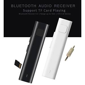 Bluetooth 4.2 Stereo Ara� Kiti Aux Kablosuz Al�c� Adapt�r� m�zik telefon MP3 
