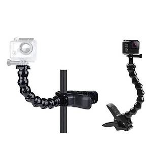 Gopro Aksiyon Kamera Flex Y�lan Kelep�e Evrensel Kol 8 B�l�ml� 