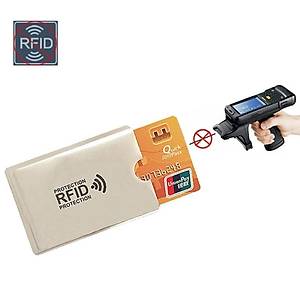 Kredi Kart� RFID Etkisizle�tirme Zarf� Kart Anti-�al�nma 2 Adet 6.2x9.3 cm   