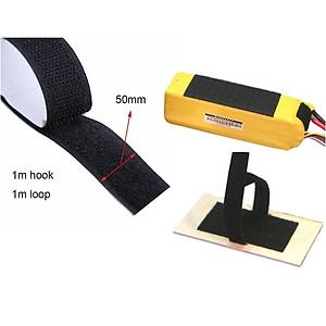 Lipo Pil ��in 50mm*1mt Kendinden Yap��kanl� Velcro C�rt Bant