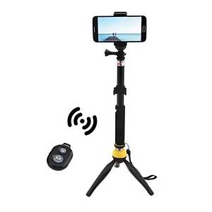 Mini Tripod Mount Selfie Stick Bluetooth Shutter Holder
