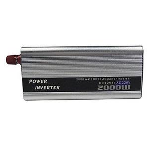 2000 W Ara� G�� Invert�r USB Adapt�r� D�n��t�r�c� DC 12 V AC 220