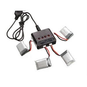 H8 Eachine ve JJRC Dron i�in 4 l� �arj Cihaz�