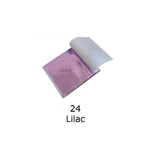 Varak Kaplama Yaprak Metalik Folyo 9x9cm 10lu 24 Lilac R5799F- 24