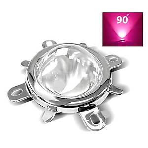 20W-120W Led ��in 44mm 90� Optik Cam Lens + Reflekt�r + Kasa