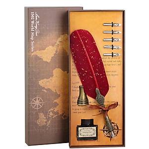 T�y Divit Kalem M�rekkep U� 8 li Pirin� Kaligrafi Set Alt�n Damla