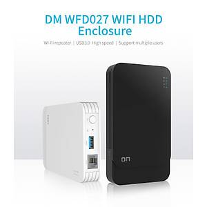 USB 3.0 Sata 2.5 in� HDD SSD i�in Kablosuz WiFi Kasa