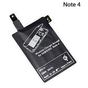 Samsung Note 4 i�in Qi Kablosuz �arj Pad'i 600 mah