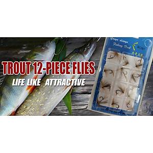 PROFISHER 12 Adet Sinek Bal�k��l��� Sazan T�y B�cek Yem Model D