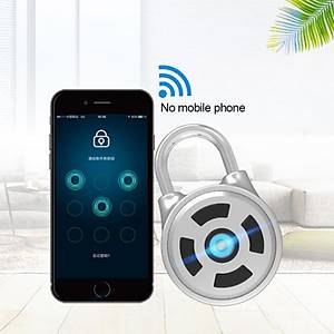 Ak�ll� Bluetooth 4.0 Anahtars�z Asma Kilit Su Ge�irmez APP D��me �ifre 