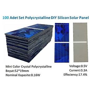 AIYIMA 90 adet G�ne� Paneli Solars H�cre 0.5 V 320mA