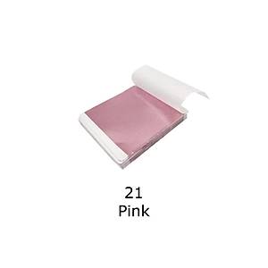 Varak Kaplama Yaprak Metalik Folyo 9x9cm 10lu 21 Pink R5799F-21