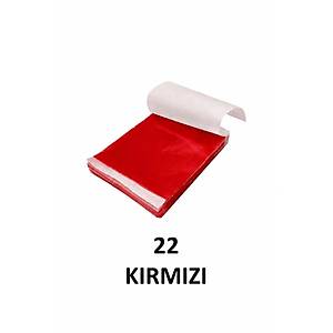 Varak Kaplama Yaprak Metalik Folyo 9x9cm 10lu 20 Red R5799F-20