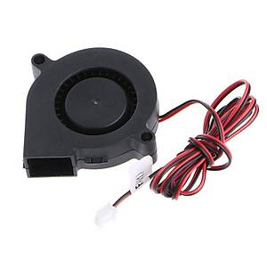 12 V DC 50mm Darbe Radyal So�utma Fan� RepRap 3D Yaz�c� ��in Extruder Hotend