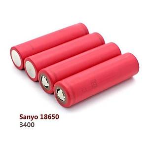 SANYO NCR18650BF 3400mAh 3.7V Li-lon �arjl� Pil