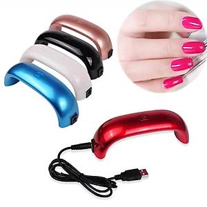 9W UV Led I��k T�rnak Oje Kurutucu USB G�kku�a�� Lamba Fototerapi