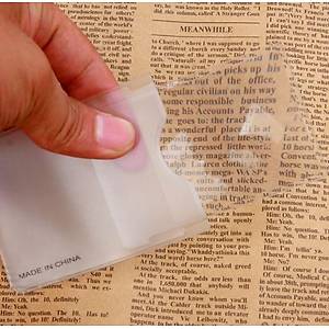 3X �nce Kart B�y�te� PVC Plastik �effaf