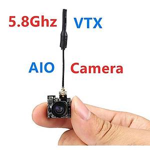 Yar�� Dron FPV Mikro Kamera 800Tvl 5.8GHz 40Ch 25mW 120� Sadece 3,6gr