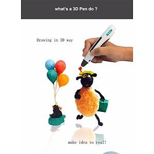 5.nesil 3D Yaz�c� Kalem + Adapt�r + Filament