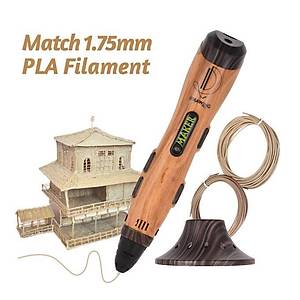 3D Bask� Printer Kalem Ah�ap Renkli PLA Filament Koruma ve USB kablolu