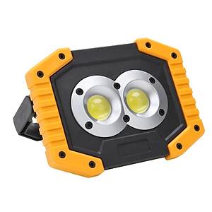 20W USB �arjl� Portatif Spot COB LED I��k Powerbank 3 Mod 2000lm 