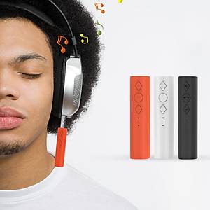 Ara� Kiti Bluetooth 4.2  3.5mm Jack Aux Al�c� Adapt�r� Eller Serbest Ses MP3 M�zik   