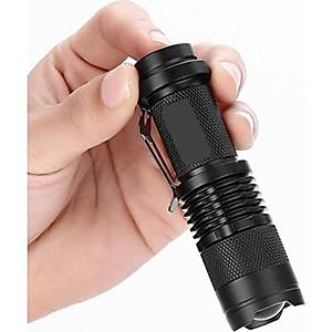 12 Watt 2000lm CREE Q5 Ledli Fener Flash Light   Zumlanabilir 18650 Pil �le �al���r