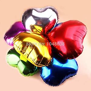 Folyo Balon K�rm�z� Kalp Parti S�sleme Do�umg�n�