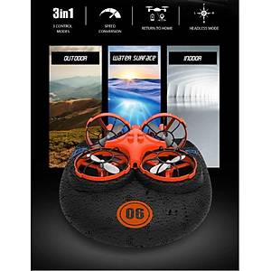 Dron Tekne Hovercraft Modu �stedi�ine D�n��t�r 3 Ara� 1 Arada EPP 