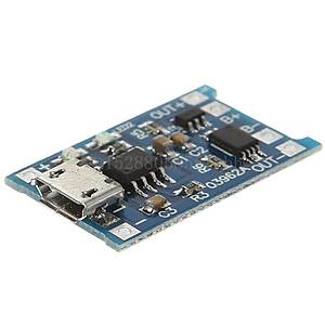 03962A 18650 Lityum Pil 3.7v �arj Kart� 1A Koruma Mini USB ��k��