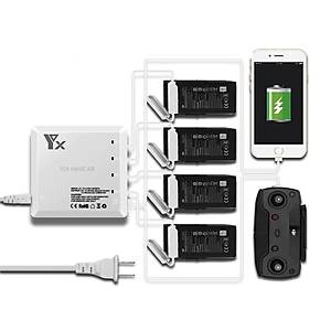 DJI Mavic Air 6 in 1 �oklu H�zl� Pil �arj Cihaz� 2 USB ��k��l� 