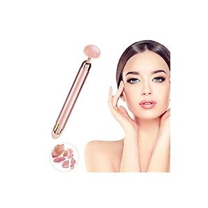 Titre�imli G�zellik Masaj Kalemi Do�al Pink Jade (Ye�im) Ta�, Pembe �ubuk