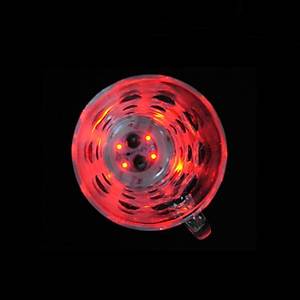 Parti Led Dekor Bardak �i�e Etiket Parlak 4 LED Fla� ve D�z Yanma 45mm