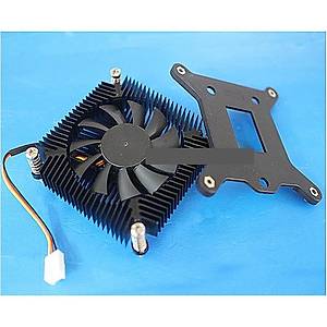 20W-50W Led ��in 16mm �nce Is� Emici Fanl� Al�minyum Radyat�r So�utucu