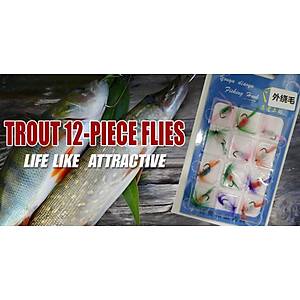 PROFISHER 12 Adet Sinek Bal�k��l��� Sazan T�y B�cek Yem Model B