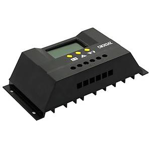 30A PWM LCD 12V-24V Solar �arj Reg�lat�r� Reg�lat�r� Paneli Pil Koruma