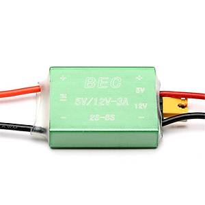 BEC 12 V 5 V FPV 1.2G/5.8G Anahtar� CNC Metal Kasa 