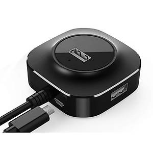 Y�ksek H�zl� 4 Port USB 2.0 Splitter HUB  Mikro Portu ��k���l� SeenDa