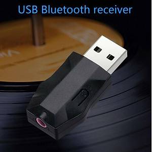 USB Bluetooth V5.0 Verici Al�c� Aux Ses ve M�zik Amplifikat�r� 