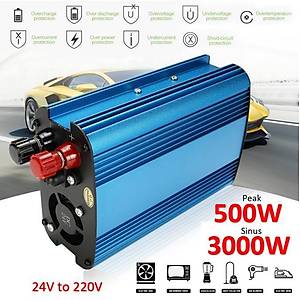 24V Ac 220V Dc D�n��t�r�c� Power �nverter 3000W PCK Modifiye Sin�s Dalga