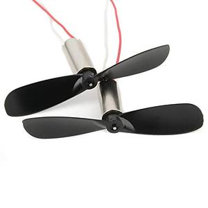 DC 3.7V 35000 RPM �ekirdeksiz Motor + Pervane 2 li Set DIY RC U�ak Dron
