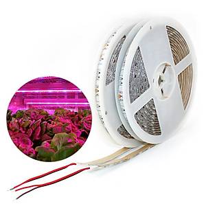 Tam Spektrum Hidrofonik Fito Sera Bitki B�y�tme 5050 �erit LED I��k 4 K�rm�z� 1 Mavi
