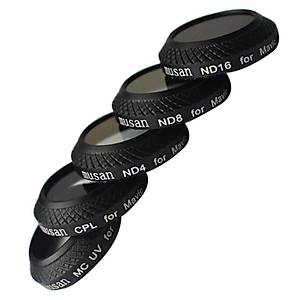 DJI Mavic Pro Lens Filtre Set Ultra Y�ksek ��z�n�rl�kl� UV + CPL + ND4 + ND8 + ND16 