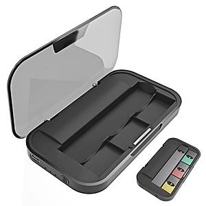 JUUL Vape Pod Kalem i�in Seyahat �arj Cihaz� Powerbank ve Kartu� Depolama Kutusu