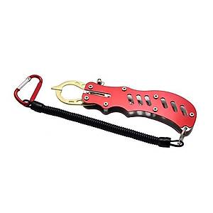 Bal�k �ene Tutucu 304 Paslanmaz �elik Kanca  17 cm K�rm�z� Uzayc�l�k Aluminyum Ala��m