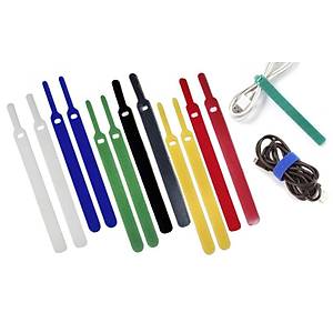 Naylon Kablo Ba�lar� 2*6 Renk 1,2cm*15cm ��ne Tipi 12 Adet Set