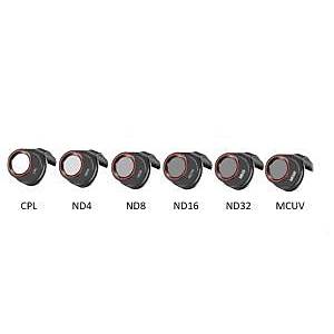 Dji Xiao Spark Gimbal Kamera Optik Lens ��in MCUV / CPL / ND4-8-16-32 6 l� Filtre Sett