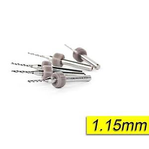 PCB Mikro Karb�r CNC Matkap Ucu 10lu Set 1,15mm Tungsten 18 Shank